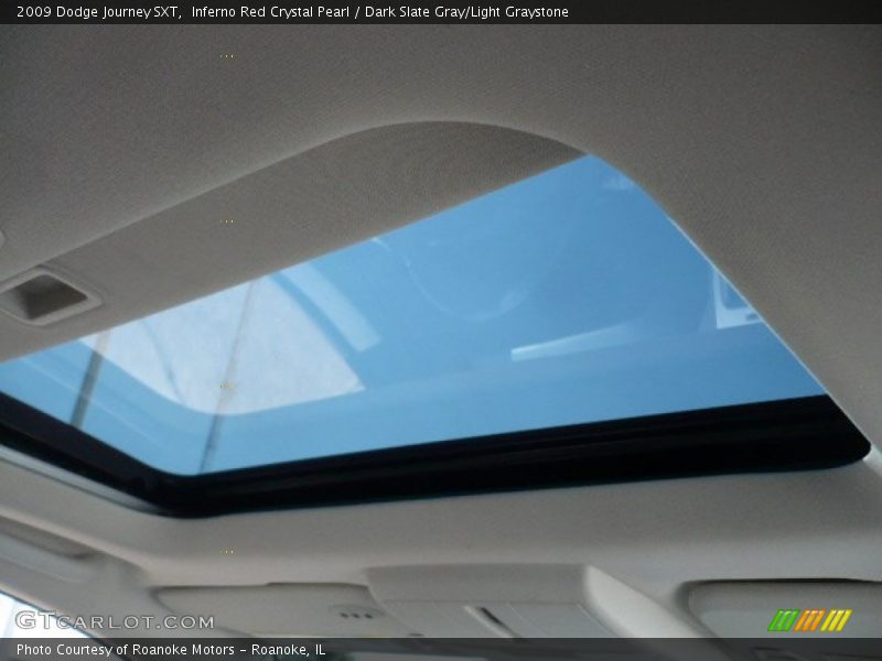Sunroof of 2009 Journey SXT