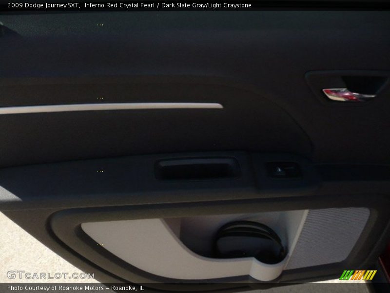 Inferno Red Crystal Pearl / Dark Slate Gray/Light Graystone 2009 Dodge Journey SXT