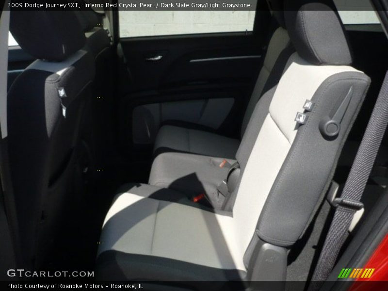 Inferno Red Crystal Pearl / Dark Slate Gray/Light Graystone 2009 Dodge Journey SXT