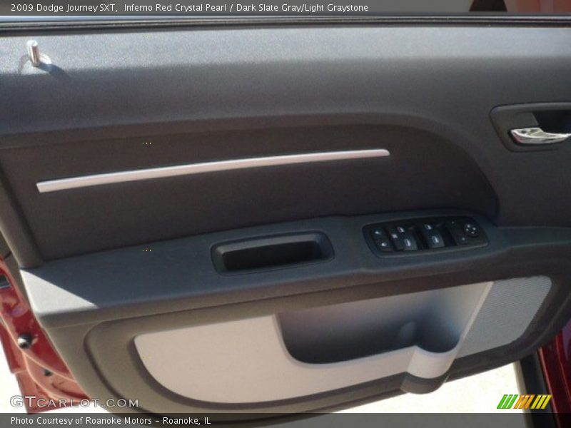 Inferno Red Crystal Pearl / Dark Slate Gray/Light Graystone 2009 Dodge Journey SXT