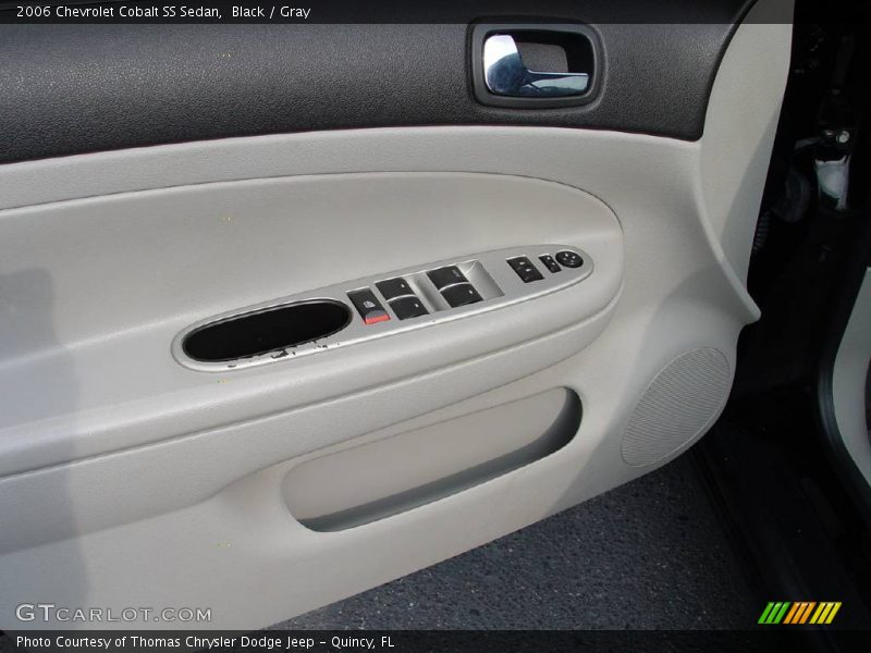 Black / Gray 2006 Chevrolet Cobalt SS Sedan