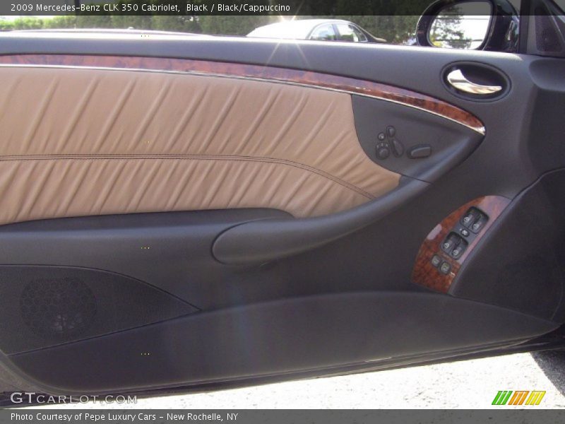Black / Black/Cappuccino 2009 Mercedes-Benz CLK 350 Cabriolet