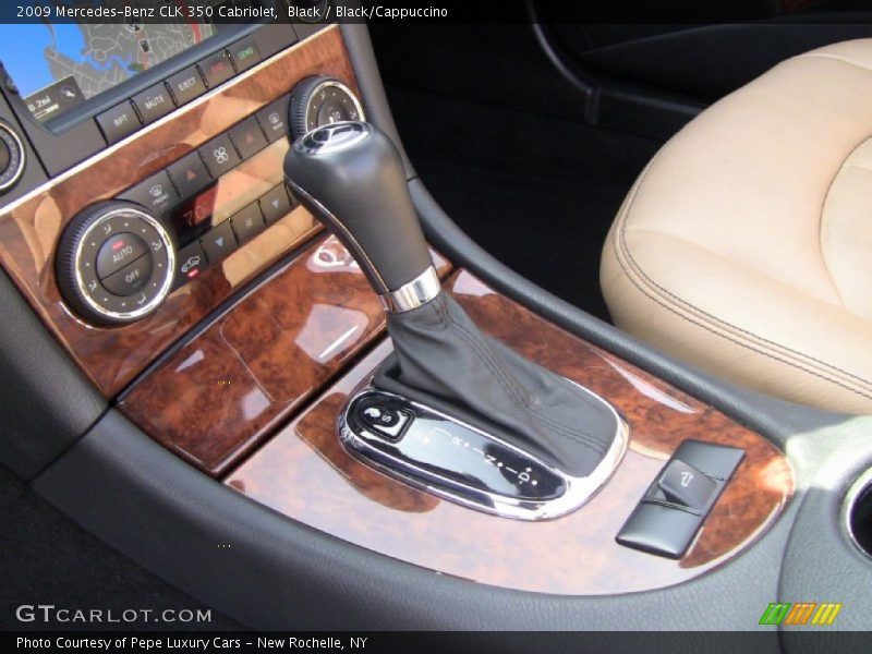 Black / Black/Cappuccino 2009 Mercedes-Benz CLK 350 Cabriolet
