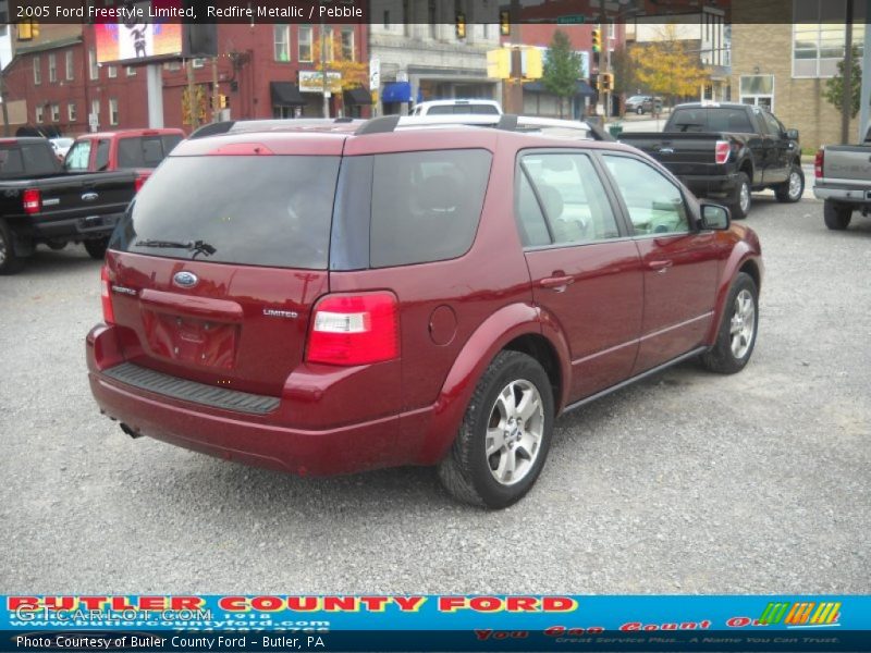 Redfire Metallic / Pebble 2005 Ford Freestyle Limited