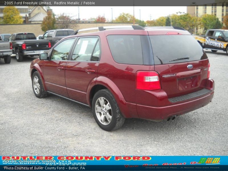 Redfire Metallic / Pebble 2005 Ford Freestyle Limited