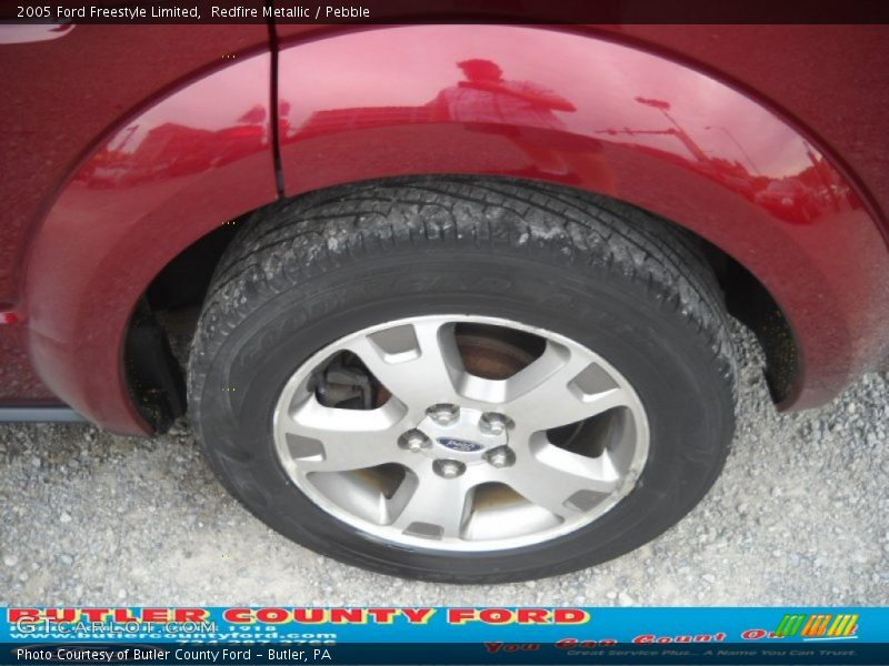 Redfire Metallic / Pebble 2005 Ford Freestyle Limited