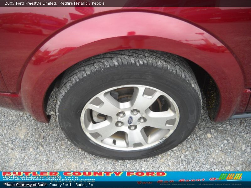 Redfire Metallic / Pebble 2005 Ford Freestyle Limited