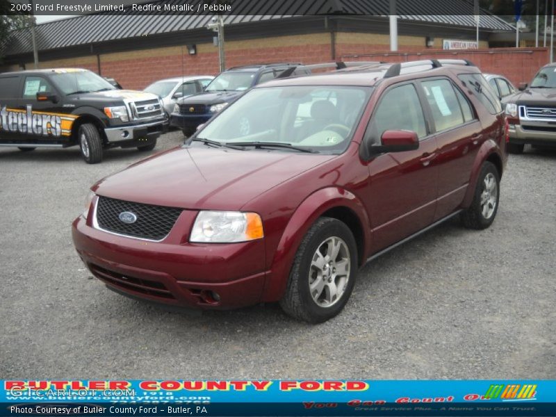 Redfire Metallic / Pebble 2005 Ford Freestyle Limited