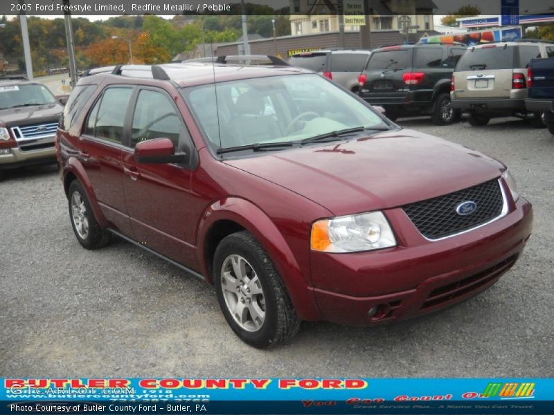 Redfire Metallic / Pebble 2005 Ford Freestyle Limited