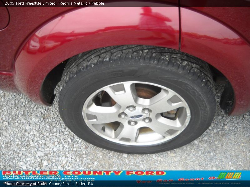 Redfire Metallic / Pebble 2005 Ford Freestyle Limited