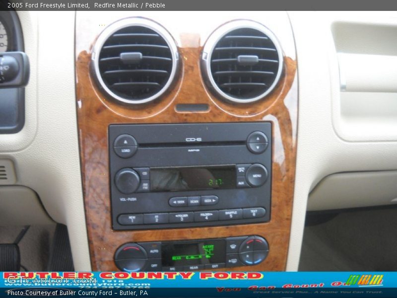 Redfire Metallic / Pebble 2005 Ford Freestyle Limited