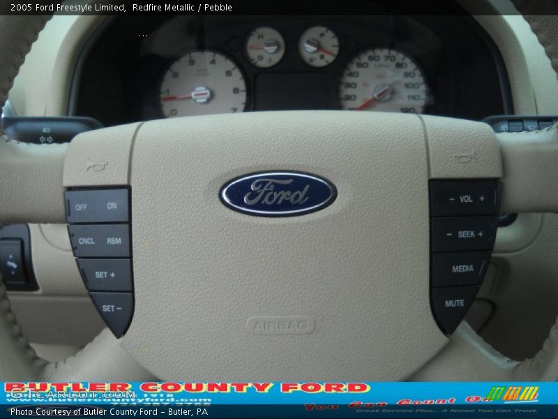 Redfire Metallic / Pebble 2005 Ford Freestyle Limited