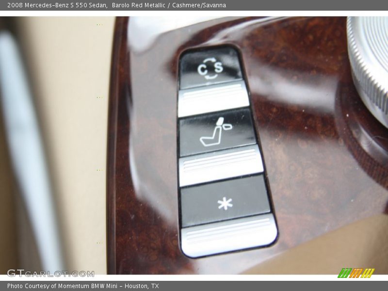 Controls of 2008 S 550 Sedan