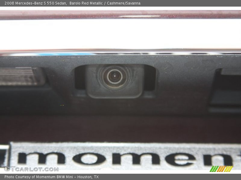 Barolo Red Metallic / Cashmere/Savanna 2008 Mercedes-Benz S 550 Sedan