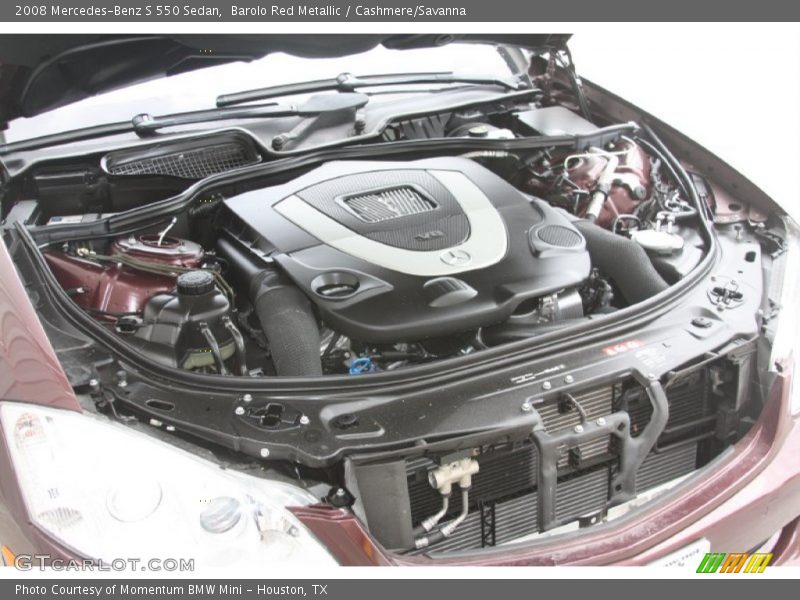  2008 S 550 Sedan Engine - 5.5 Liter DOHC 32-Valve V8