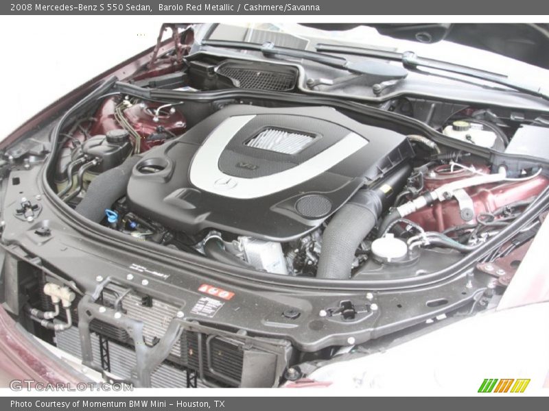  2008 S 550 Sedan Engine - 5.5 Liter DOHC 32-Valve V8