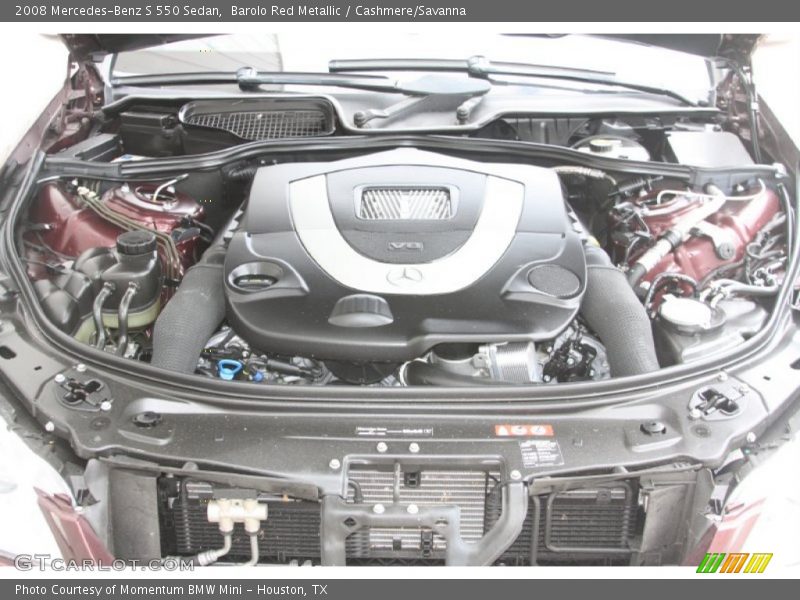  2008 S 550 Sedan Engine - 5.5 Liter DOHC 32-Valve V8