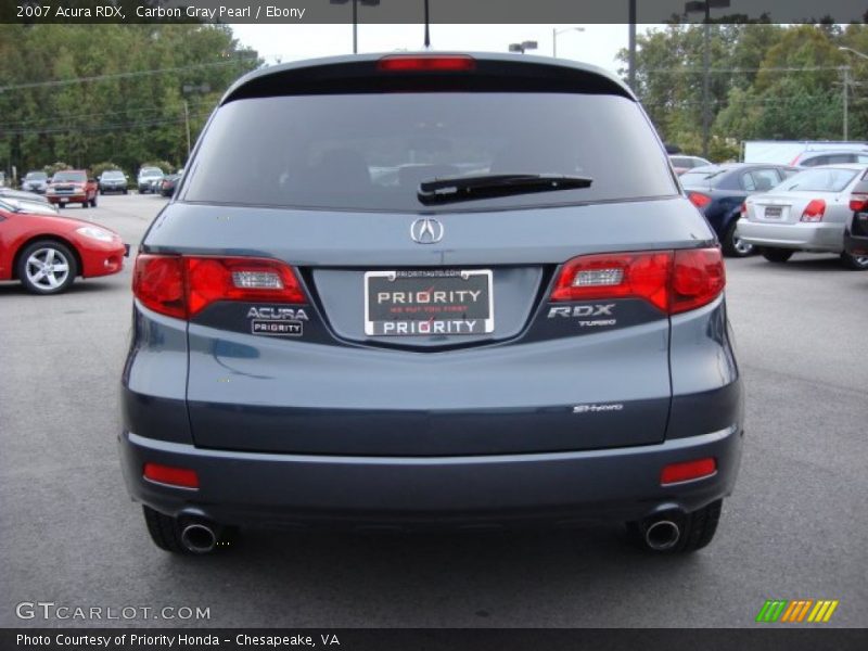 Carbon Gray Pearl / Ebony 2007 Acura RDX