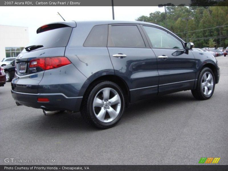 Carbon Gray Pearl / Ebony 2007 Acura RDX