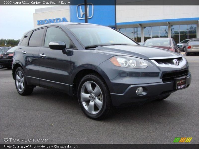 Carbon Gray Pearl / Ebony 2007 Acura RDX