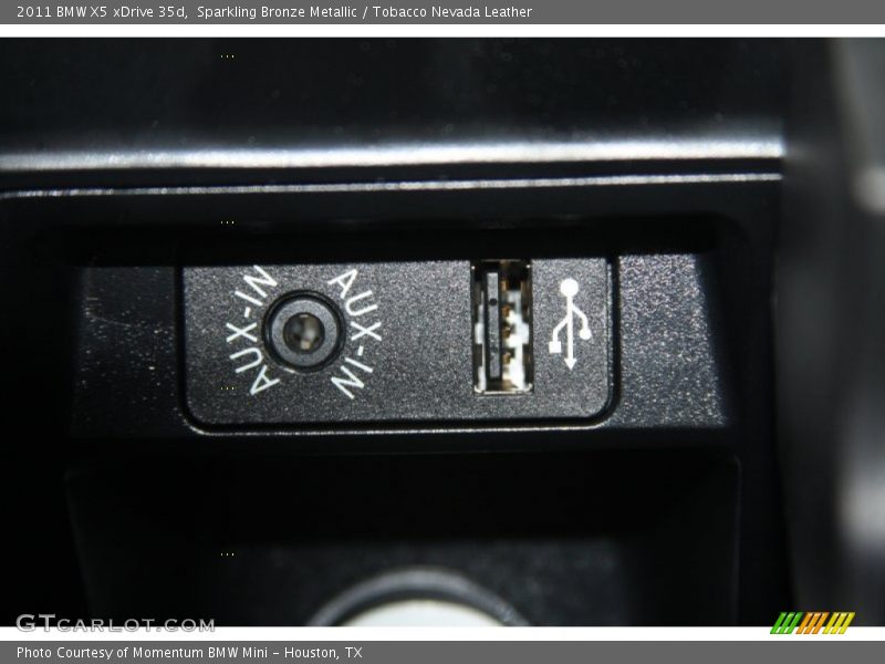 Sparkling Bronze Metallic / Tobacco Nevada Leather 2011 BMW X5 xDrive 35d
