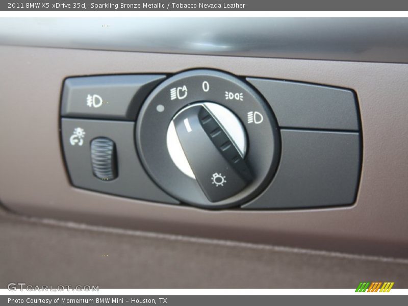Sparkling Bronze Metallic / Tobacco Nevada Leather 2011 BMW X5 xDrive 35d
