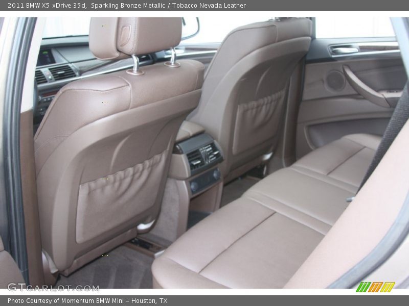 Sparkling Bronze Metallic / Tobacco Nevada Leather 2011 BMW X5 xDrive 35d