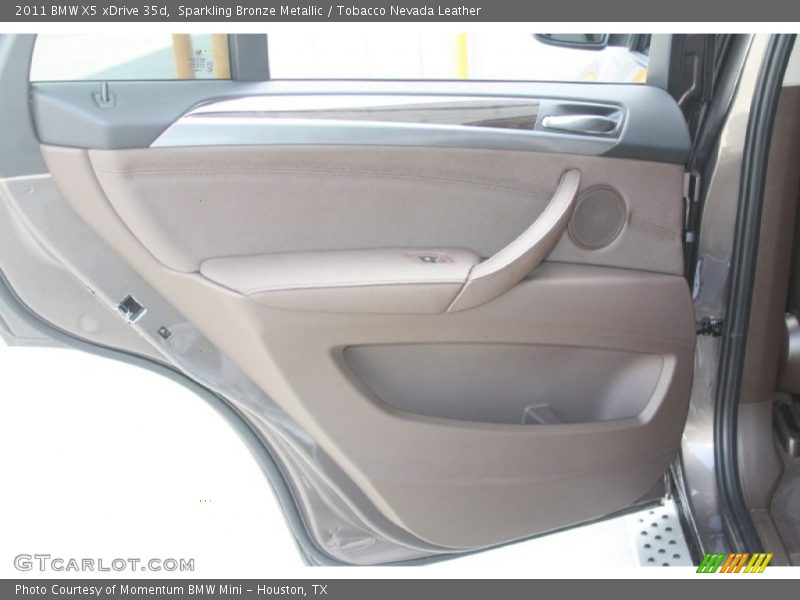 Sparkling Bronze Metallic / Tobacco Nevada Leather 2011 BMW X5 xDrive 35d
