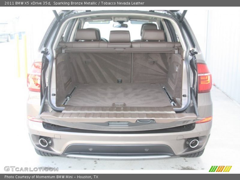 Sparkling Bronze Metallic / Tobacco Nevada Leather 2011 BMW X5 xDrive 35d