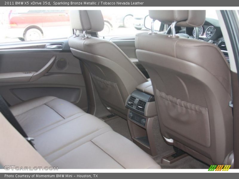 Sparkling Bronze Metallic / Tobacco Nevada Leather 2011 BMW X5 xDrive 35d