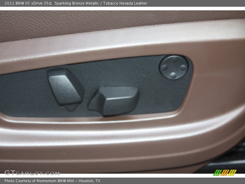 Sparkling Bronze Metallic / Tobacco Nevada Leather 2011 BMW X5 xDrive 35d