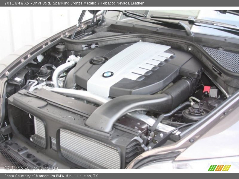 Sparkling Bronze Metallic / Tobacco Nevada Leather 2011 BMW X5 xDrive 35d