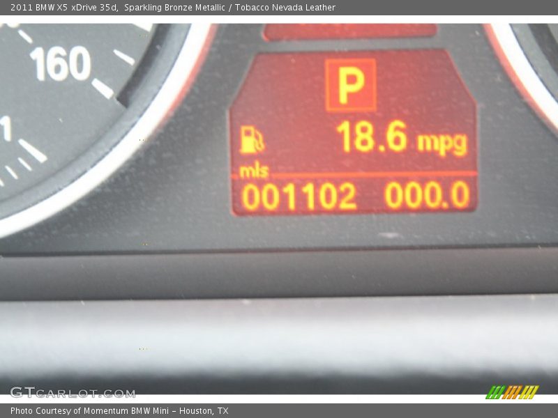 Sparkling Bronze Metallic / Tobacco Nevada Leather 2011 BMW X5 xDrive 35d