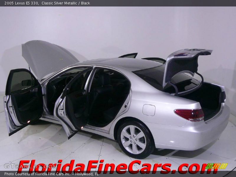 Classic Silver Metallic / Black 2005 Lexus ES 330