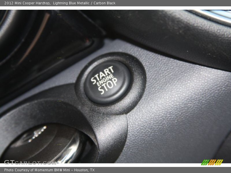 Lightning Blue Metallic / Carbon Black 2012 Mini Cooper Hardtop