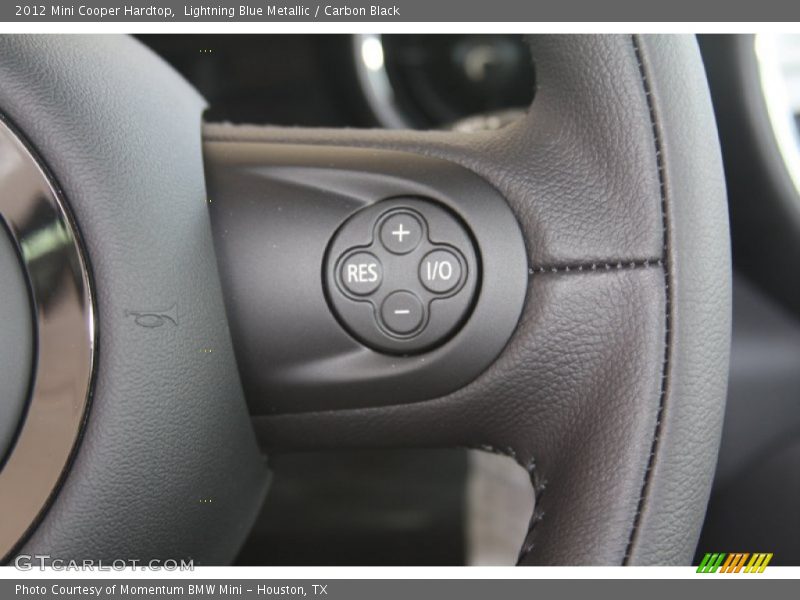 Controls of 2012 Cooper Hardtop