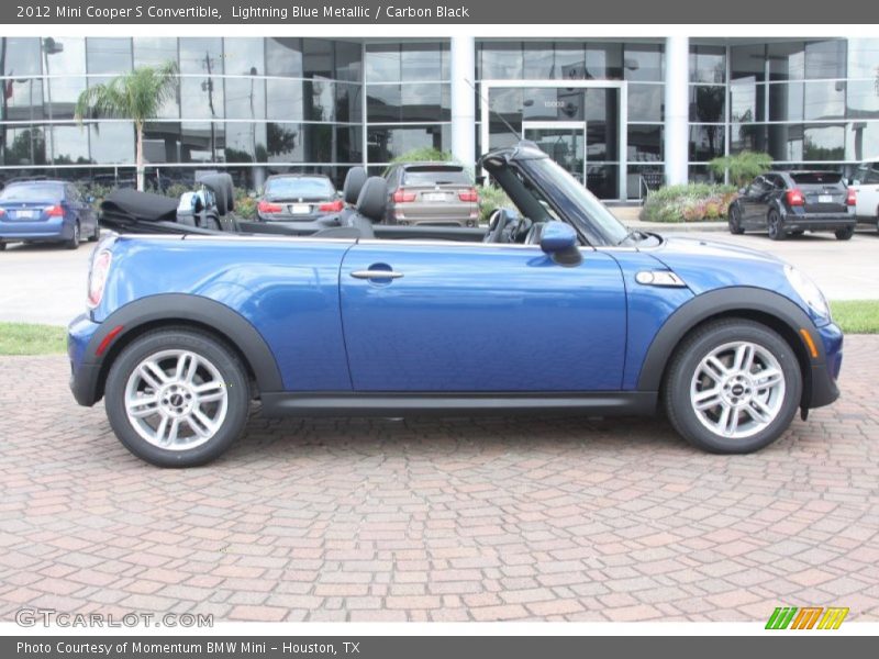  2012 Cooper S Convertible Lightning Blue Metallic