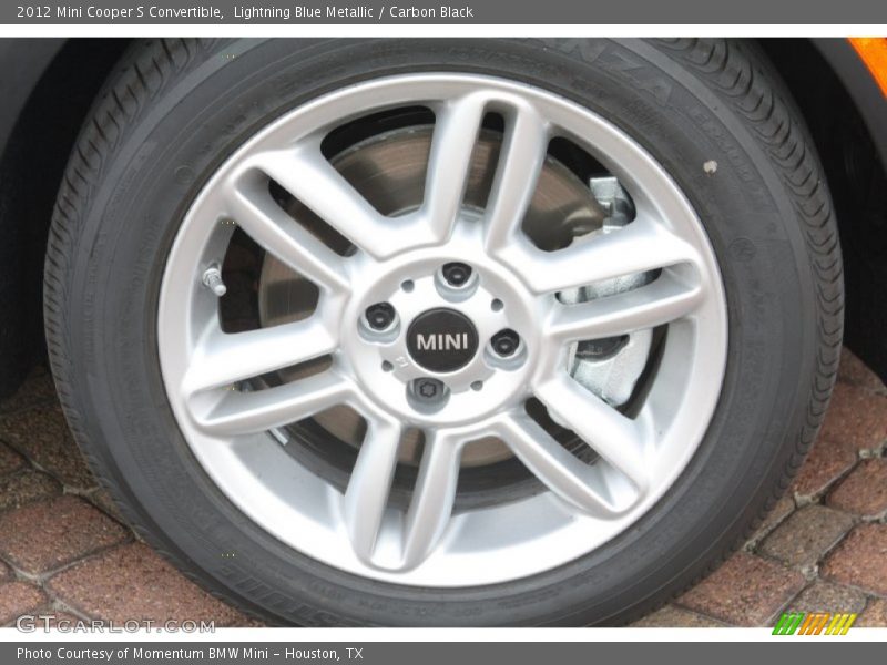 Lightning Blue Metallic / Carbon Black 2012 Mini Cooper S Convertible