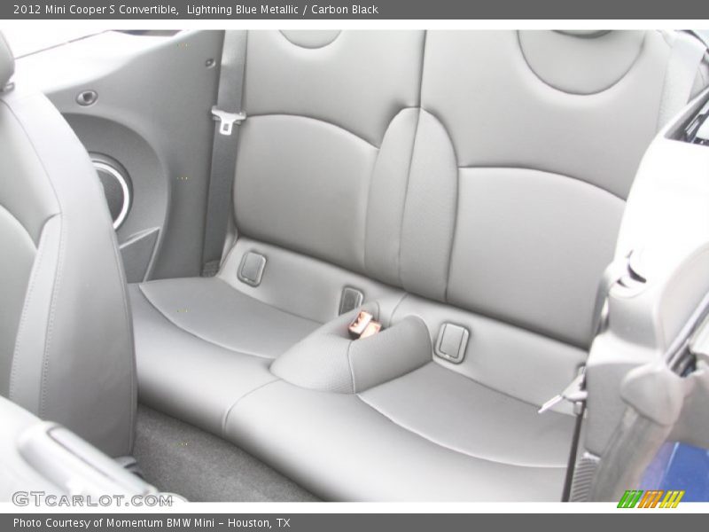 Lightning Blue Metallic / Carbon Black 2012 Mini Cooper S Convertible