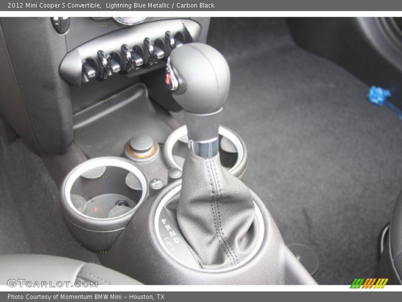  2012 Cooper S Convertible 6 Speed Steptronic Automatic Shifter