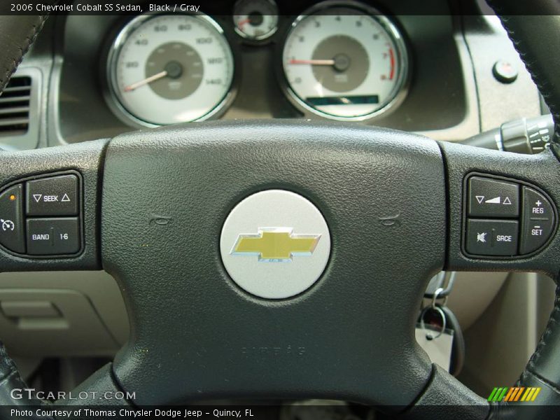 Black / Gray 2006 Chevrolet Cobalt SS Sedan