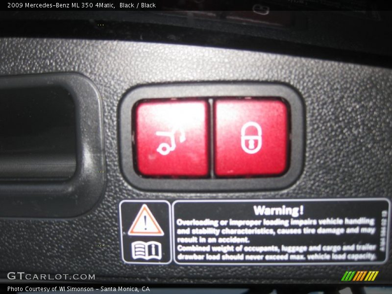 Black / Black 2009 Mercedes-Benz ML 350 4Matic