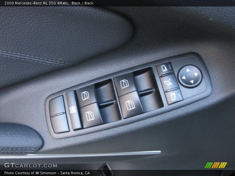 Black / Black 2009 Mercedes-Benz ML 350 4Matic