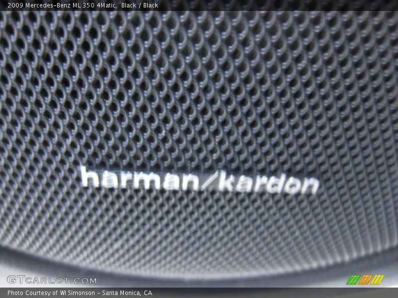 Black / Black 2009 Mercedes-Benz ML 350 4Matic