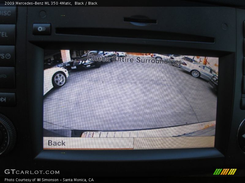 Black / Black 2009 Mercedes-Benz ML 350 4Matic
