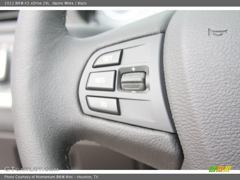Alpine White / Black 2011 BMW X3 xDrive 28i
