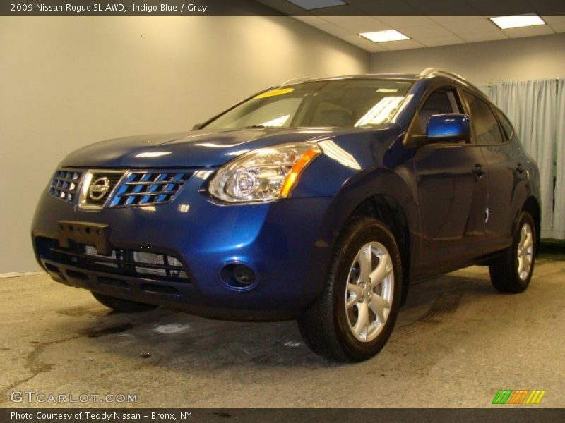 Indigo Blue / Gray 2009 Nissan Rogue SL AWD