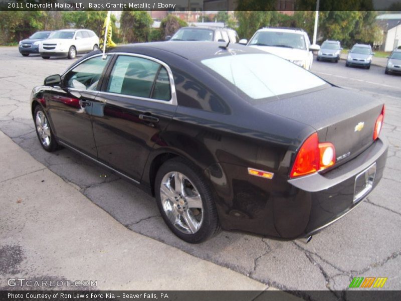 Black Granite Metallic / Ebony 2011 Chevrolet Malibu LT