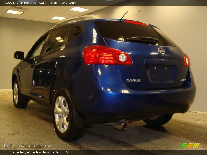 Indigo Blue / Gray 2009 Nissan Rogue SL AWD