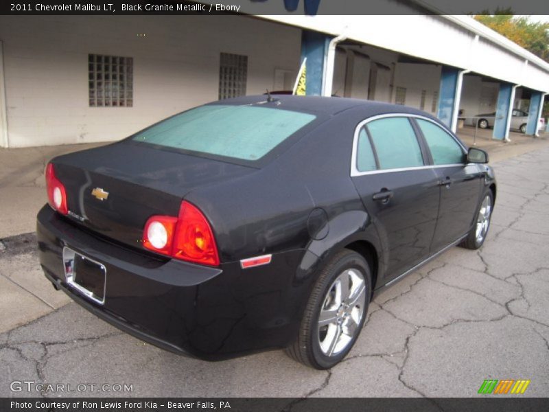Black Granite Metallic / Ebony 2011 Chevrolet Malibu LT